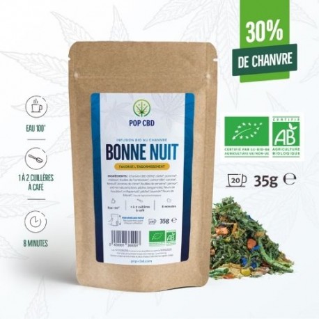 Infusion CBD bio Bonne Nuit