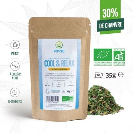 Infusion CBD bio Cool et Relax